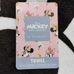 Minnie Mouse Towel 