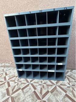 42 Holes Metal storage bin cabinet