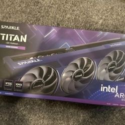 Sparkle Intel Arc B580 Titan OC 12GB GDDR6 PCIe 4.0 Graphics Card NEW 