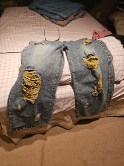 Large jeans