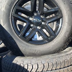 WHEELS OEM 18” STOCK CHEVY TRAIL BOSS