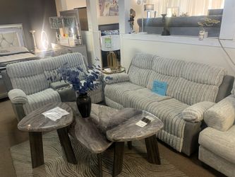 Modern Plush Living Room Set Sofa & Loveseat with Cozy Style