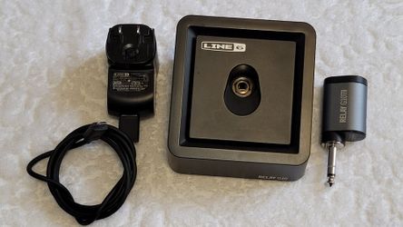 LINE 6 RELAY G10TII DIGITAL WIRELESS GUITAR SYSTEM BLACK COLOR.  
