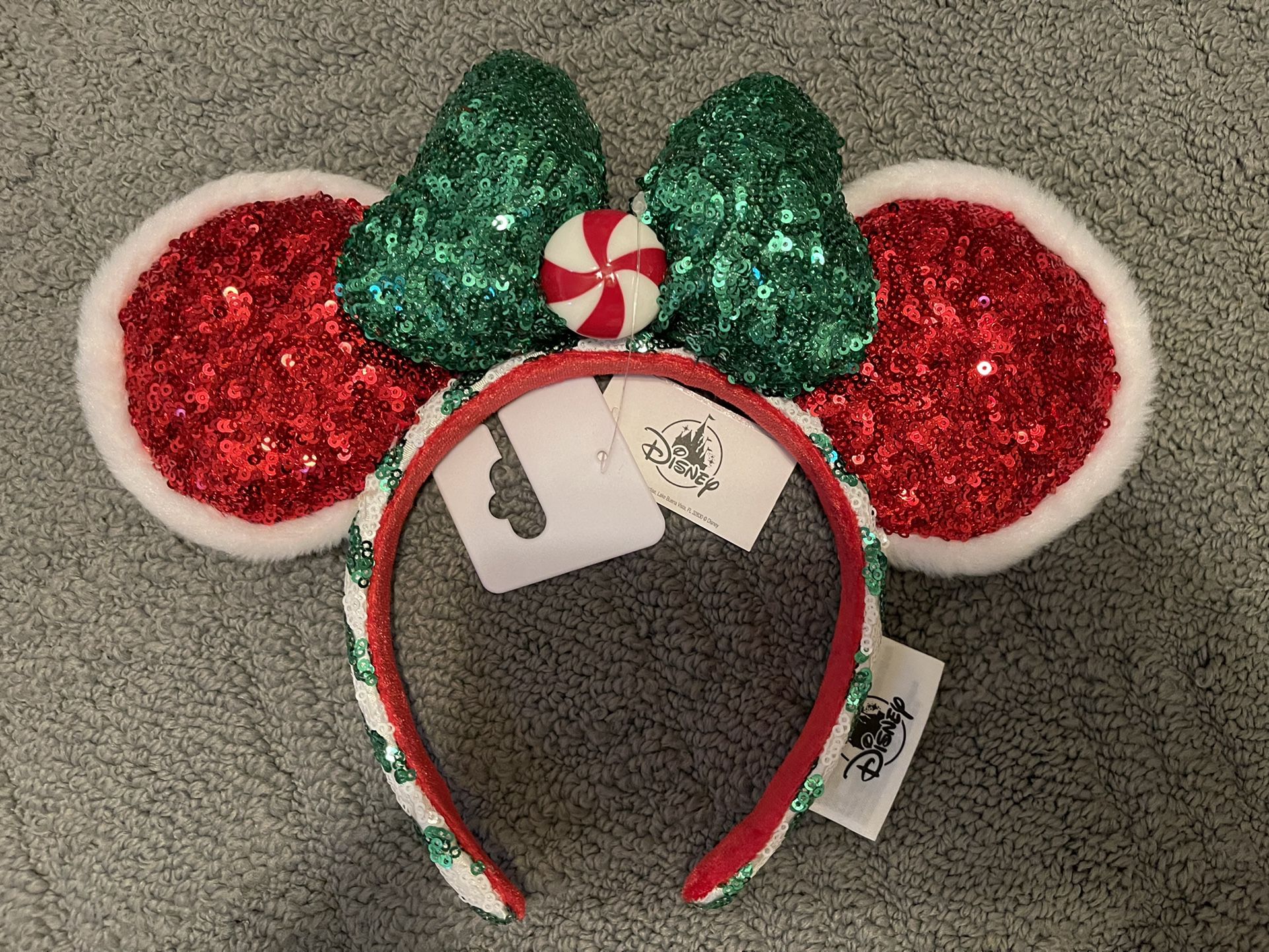 Disney Parks Minnie Mouse Christmas Ears