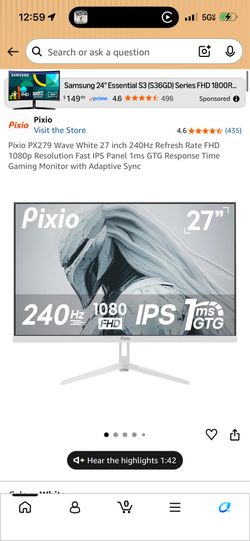 Gaming Monitors