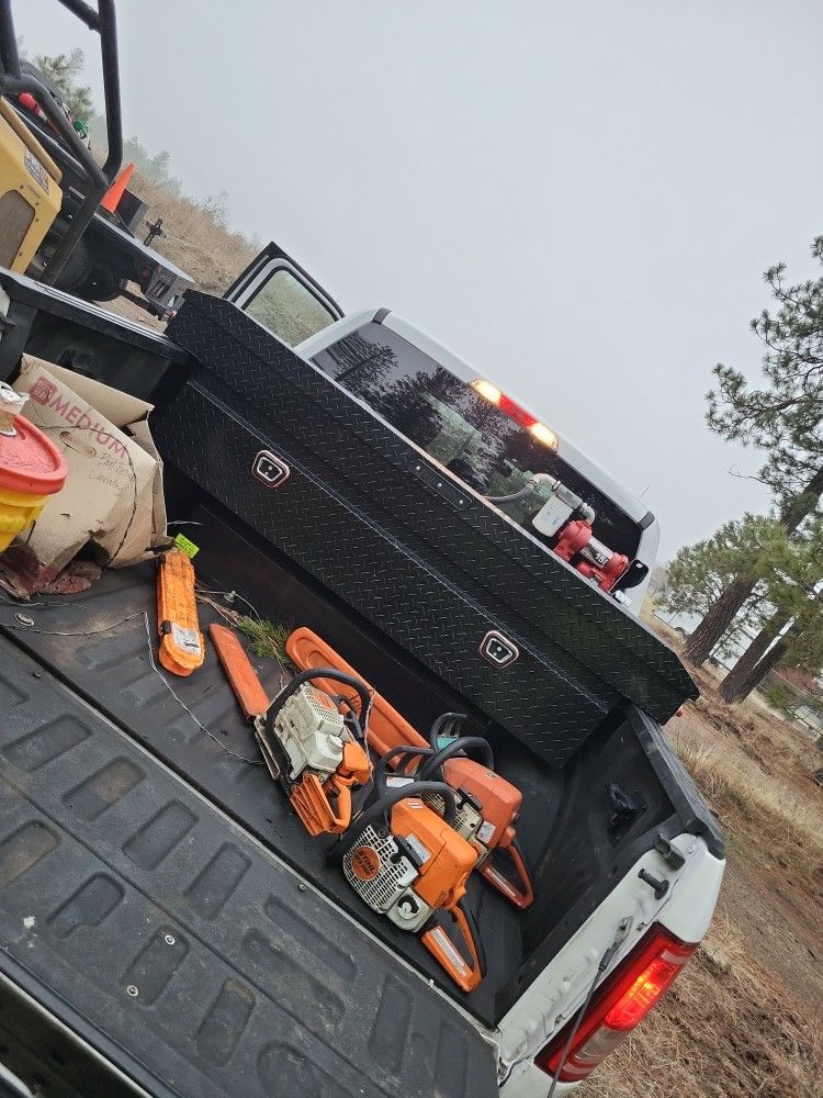 Black Weather Guard Tool Box