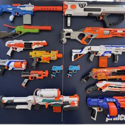 NERF GUNS