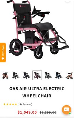 Air Ultra Electric Wheelchair