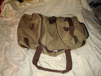 Canvas Duffle - Brown