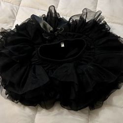 Black Tutu 6 layers Skirt Infant size XL(12-24months)