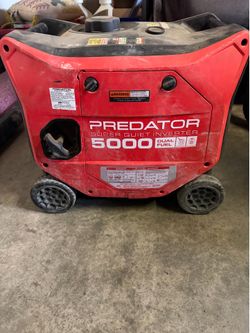 Predator 5000w silent generator