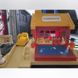 Vintage Fisher Price School House 