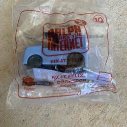 McDonald's Happy Meal Toy FIX-IT-FELIX #10 Ralph Breaks the Internet