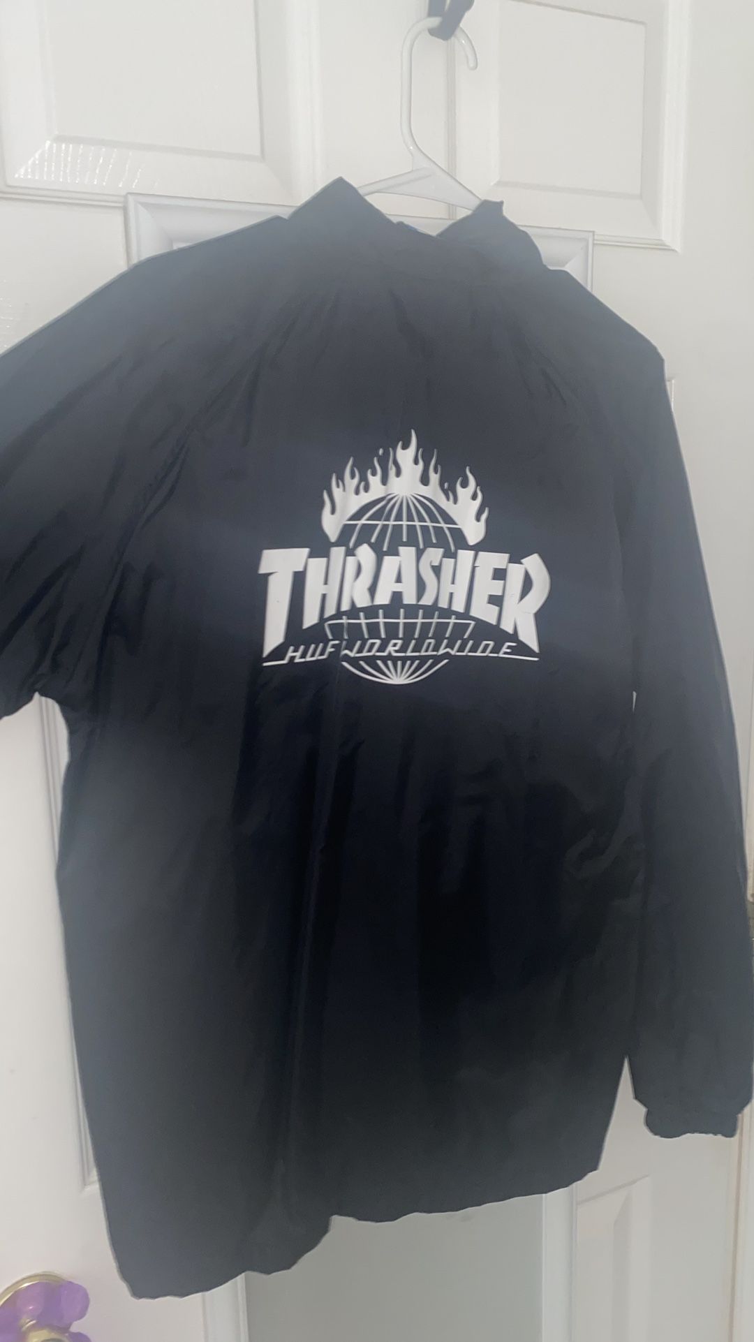 Thrasher X Huf Worldwide Windbreaker