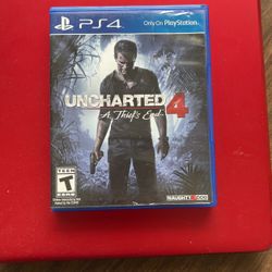 Uncharted 4 PS4 Like New!