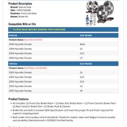 Brand New Breaks, Rotors And Pads 