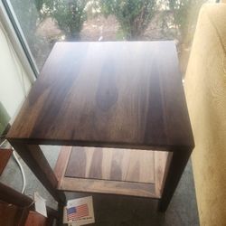 MODERN SOLID WOOD RECTANGLE COFFEE TABLE OBSIDIAN