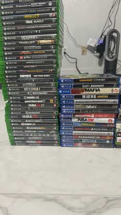 Xbox PS Nintendo Wii Games 