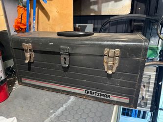 Vintage craftsman toolbox, no tools