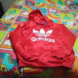 Adidas Red Hoodie Size XSmall 