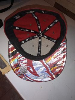 Cardinals NFL Hat Red And Holographic