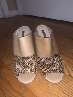 Wedge Sandal (Tan color)