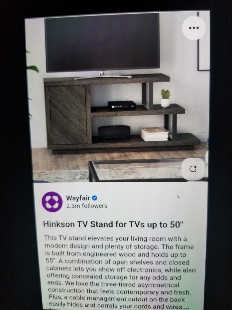 Hinkson TV Stand For TV Up To 50""