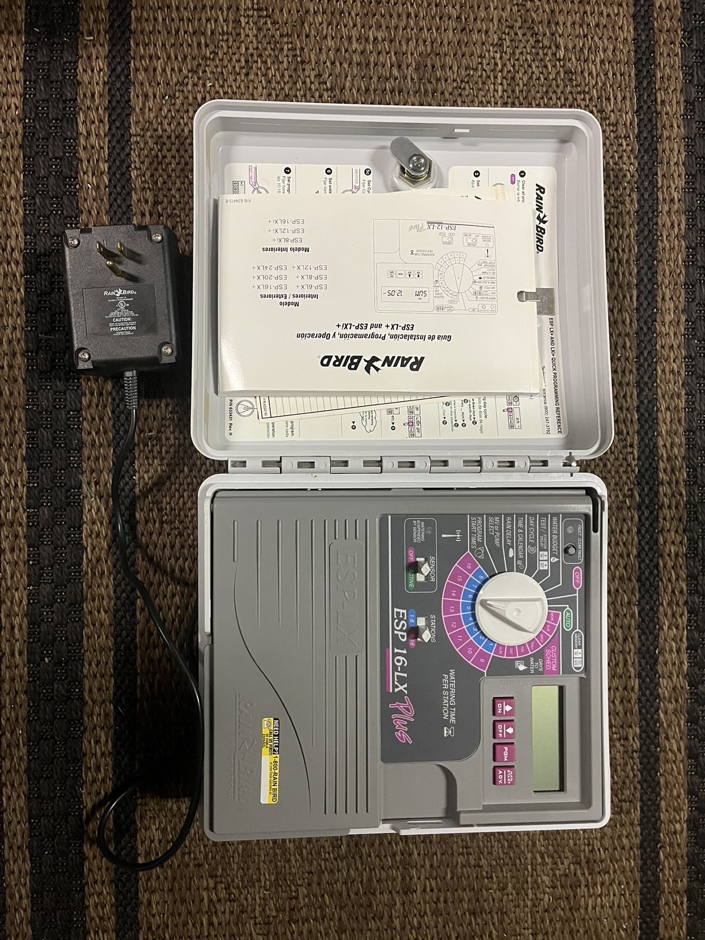 Rain Bird ESP LX Plus Sprinkler System Controller 16 Zone + 2 Keys