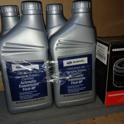 Subaru Transmission Fluid And Filter 