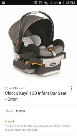Chicco keyfit infant car seat . 2 available