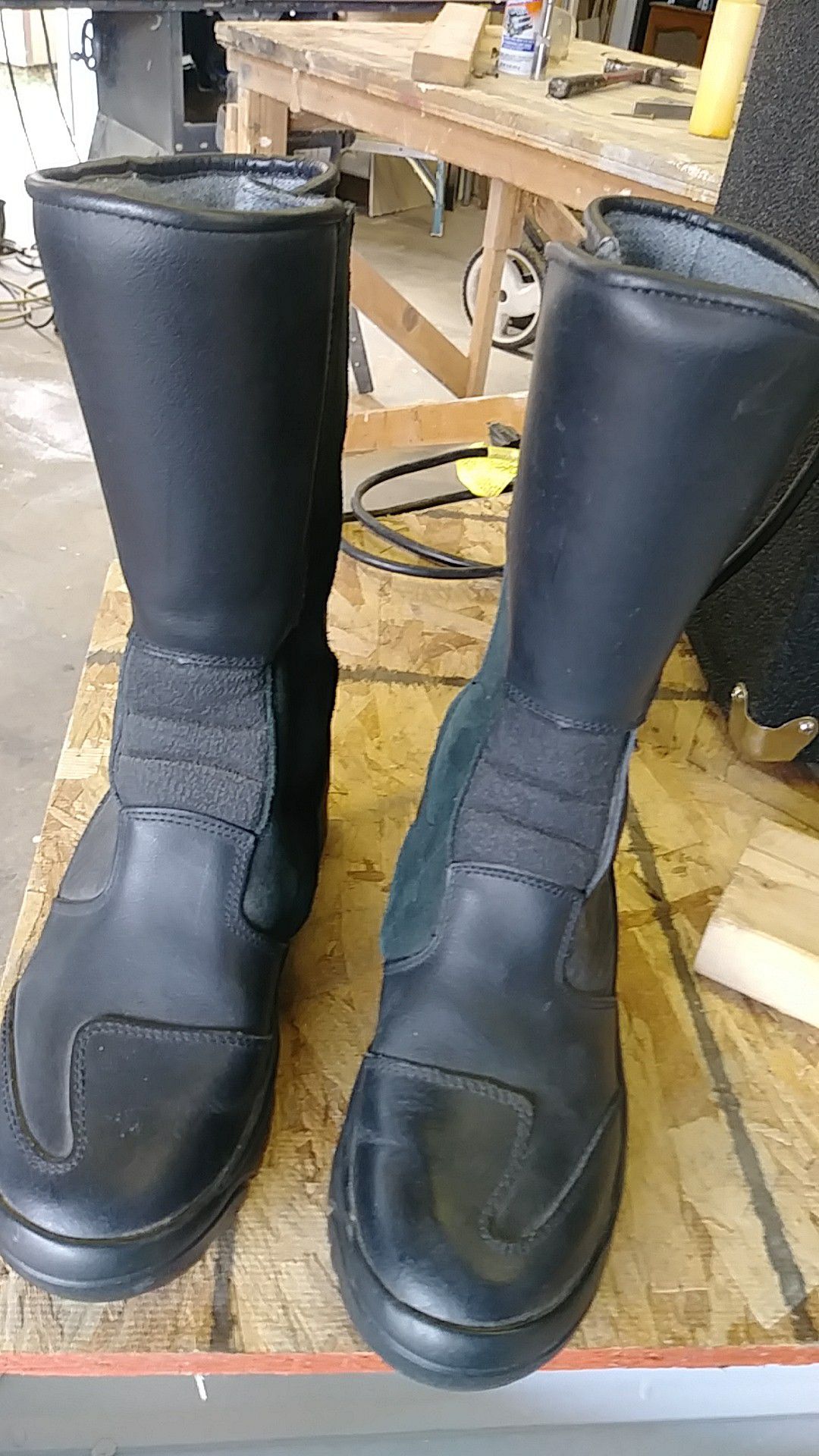 Italian leather riding and hiking boots