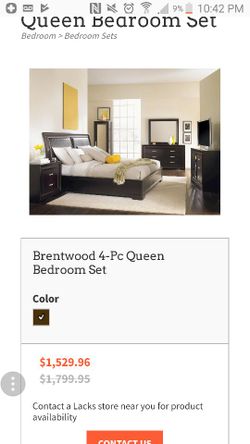 Designer Queen Bed room set