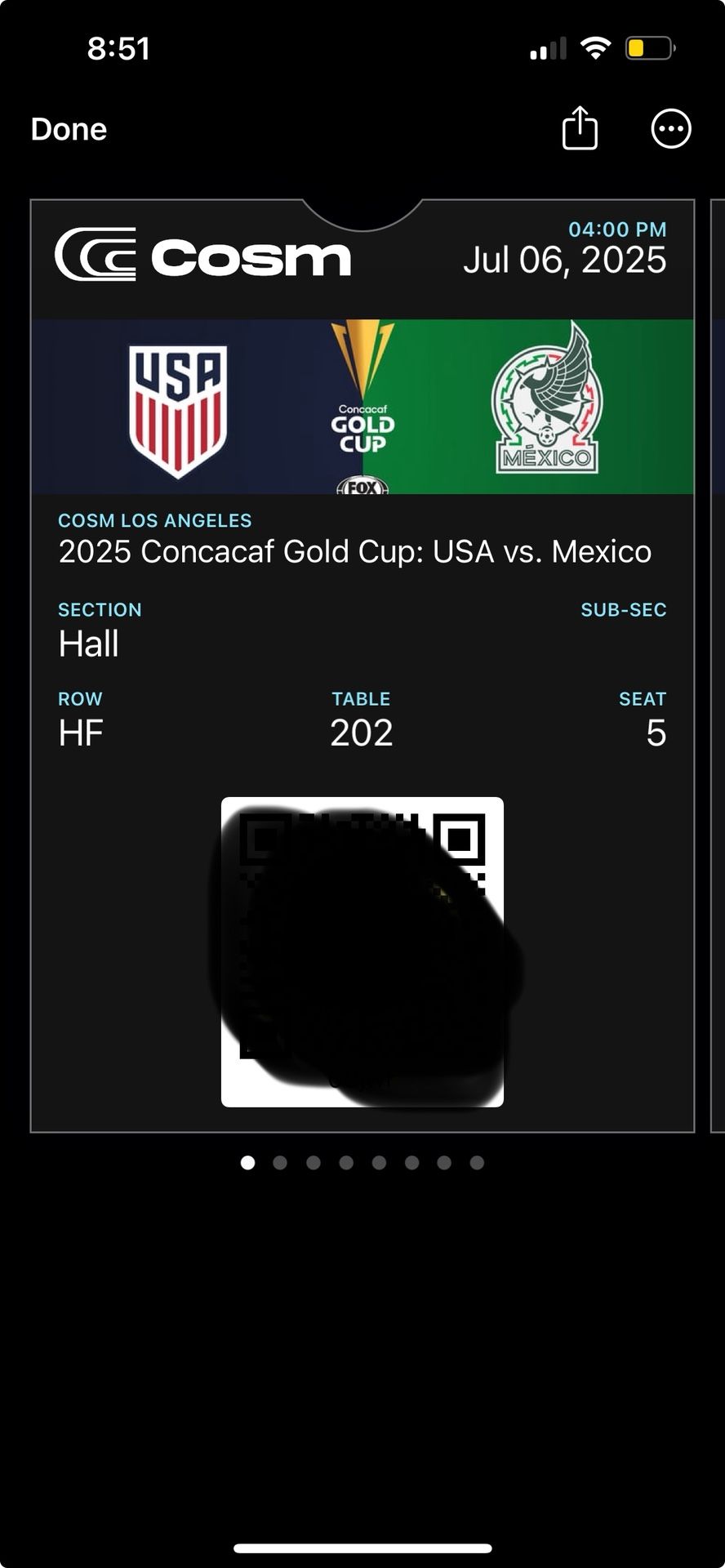 Gold Cup Tickets At The Cosm Inglewood