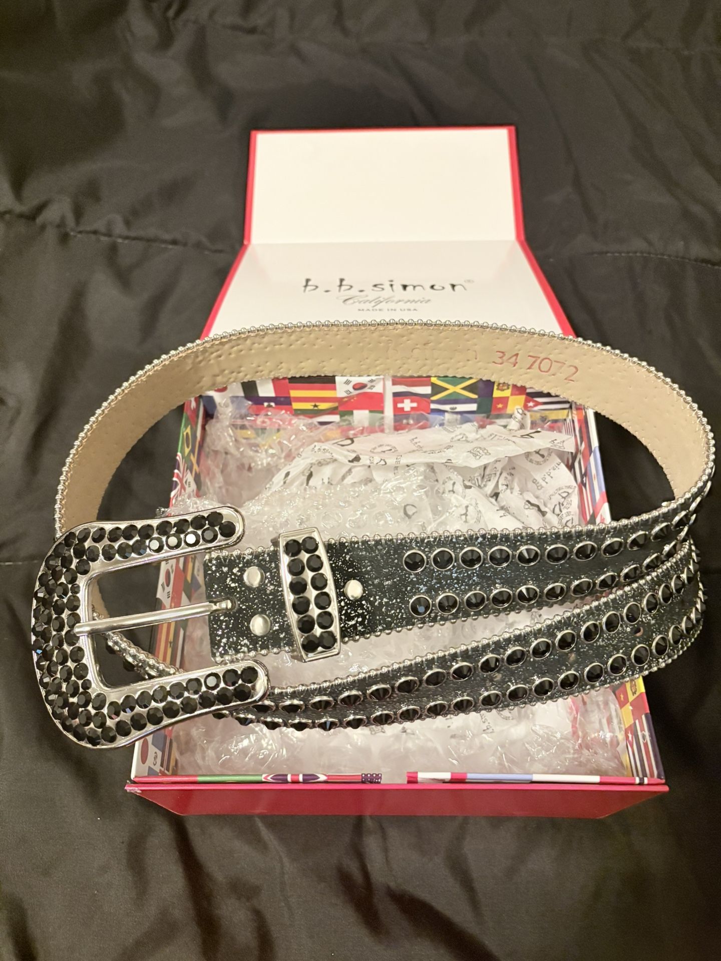 BB Simon Belt - Darband Silver Galaxy - 34 