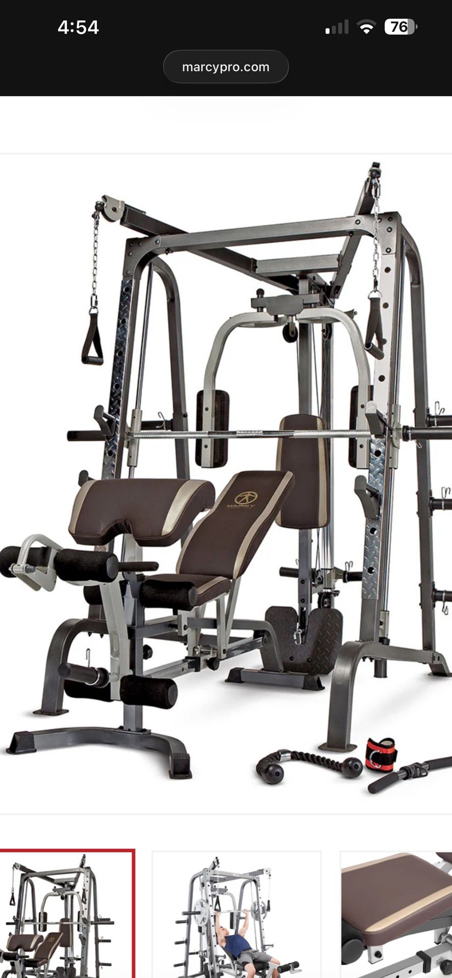 Marcy Pro Smith Cage Machine