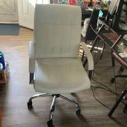 White Office Chair 