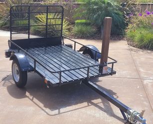 4'x6' DK2 Utility Trailer w/Tilt Bed