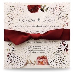 Lasercut invitations