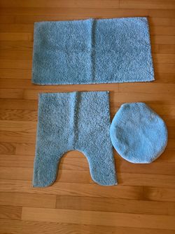 Three piece bathroom set- mint green