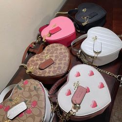 Coach HeartShaped Crossbody 