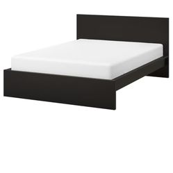 IKEA malm full bed frame with mattress 