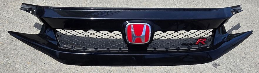 2017 2018 2019 2020 2021 HONDA CIVIC TYPE R FRONT BUMPER UPPER GRILL