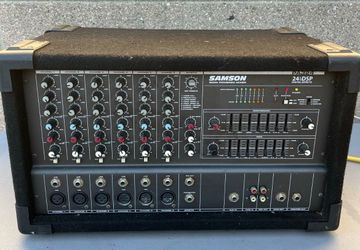 SAMSON PA324 300 WATT 6 CH POWERED MIXER
