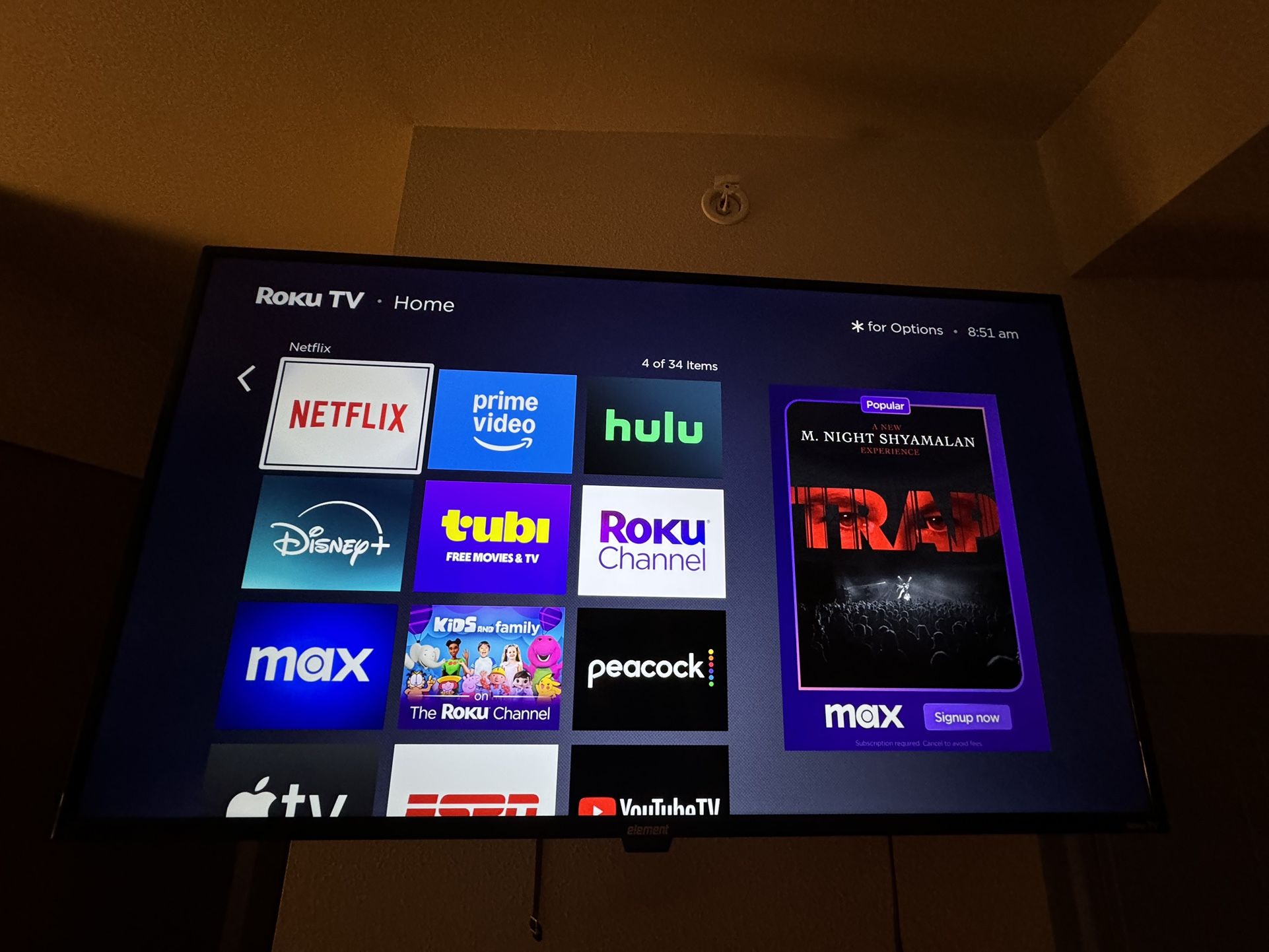 TV Roku/ Element 