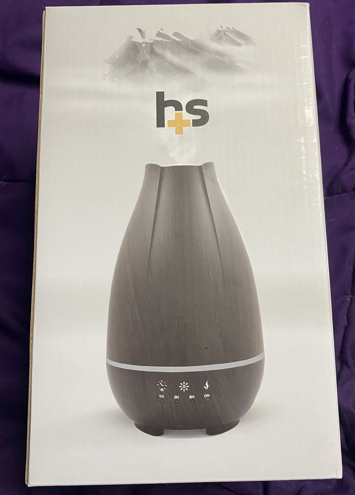 HealthSmart Essential Oil Diffuser, Cool Mist Humidifier and Aromatherapy Diffuser