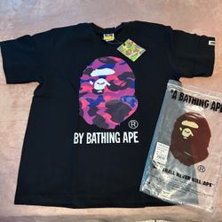 A Bathing Ape BAPE Camo Ape Head T-Shirt