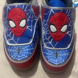 Kids spider man shoes