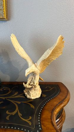 Vintage Resin American Eagle Statue