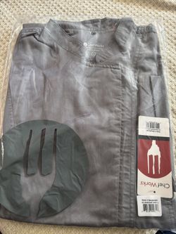 Chef Works Women's Chef Coat Gray