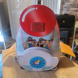 Loungefly Chip N Dale Reacue Rancher Disney100 Mini Backpack 